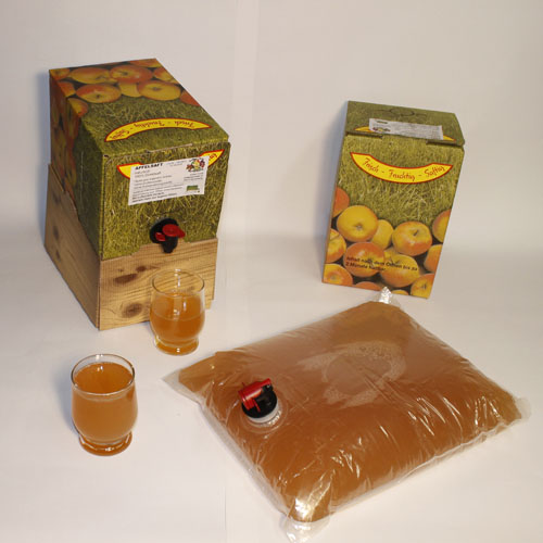 Bag In Box Apfelsaft Apfelbirne Birnensaft Naturtrüb 2 x 5 Liter 